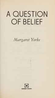 Cover of: Question of Belief