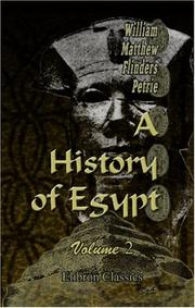 Cover of: A History of Egypt: Volume 2. During the XVIIth and XVIIIth Dynasties