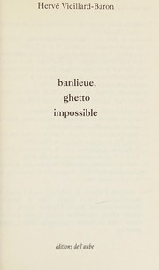 Banlieue by Hervé Vieillard-Baron