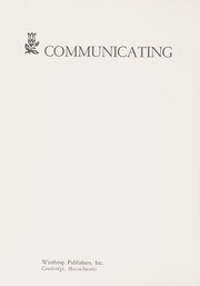 Cover of: Communicating through word and image