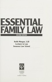 Cover of: Family Law (Essential)