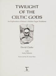 Twilight of the Celtic gods by David Clarke