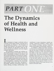 The dynamics of health and wellness by Judith Alyce Green