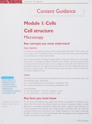 Cover of: OCR AS Biology Student Unit Guide: Unit F211 Cells, Exchange and Transport