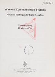 Wireless communication systems by Xiaodong Wang, Xiaodong Wang, H. Vincent Poor