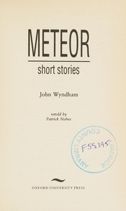 Cover of: Meteor: short stories