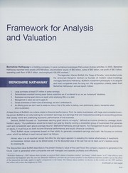 Financial statement analysis & valuation by Peter Douglas Easton