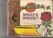 Cover of: What's inside? by Barbara Shook Hazen