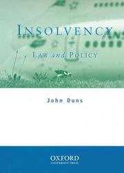 Insolvency : law and policy