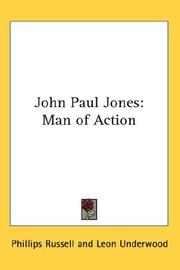 Cover of: John Paul Jones: Man of Action