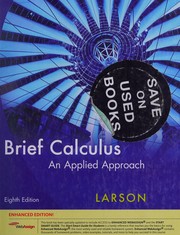 Cover of: Brief Calculus: an applied approach