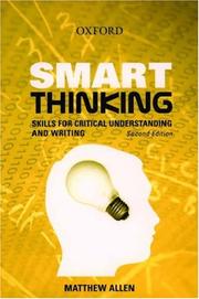 Smart thinking : skills for critical understanding and writing