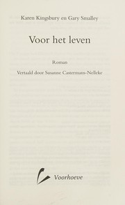 Cover of: Voor het leven: roman