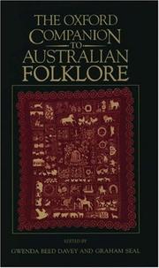 The Oxford companion to Australian folklore by Gwenda Davey, Graham Seal