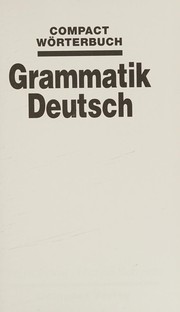 Grammatik Deutsch by Frank Bülow