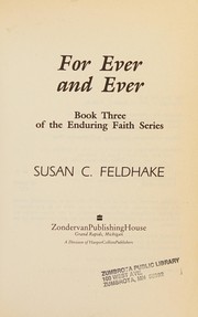 Cover of: For ever and ever