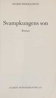 Cover of: Svampkungens son: roman