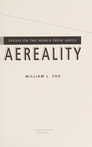Cover of: Aereality: on the world from above