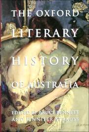 Cover of: The Oxford literary history of Australia