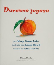 Cover of: Durazno jugoso