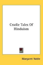 Cover of: Cradle Tales Of Hinduism by Margaret Noble - undifferentiated