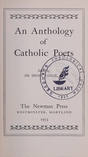 Cover of: An anthology of Catholic poets.