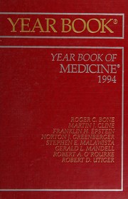Cover of: The Year Book of Medicine 1994 (Year Book of Medicine)