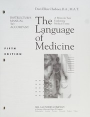 Cover of: Language of Medicine