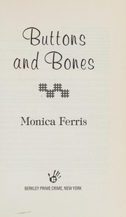 Cover of: Buttons and Bones