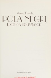 Cover of: Pola Negri: legenda Hollywood