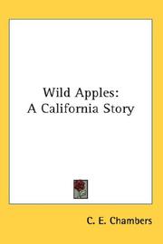 Cover of: Wild Apples: A California Story