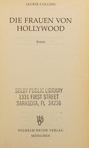 Cover of: Die Frauen von Hollywood by Jackie Collins