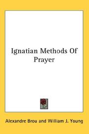 Cover of: Ignatian Methods Of Prayer