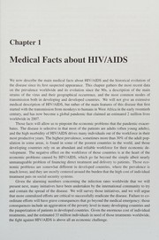 Economic challenges in the fight against HIV/AIDS by Patrick Leoni