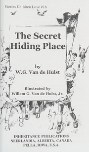 Cover of: The secret hiding place