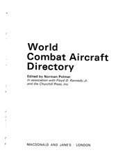 Cover of: World Combat Aircraft Directory