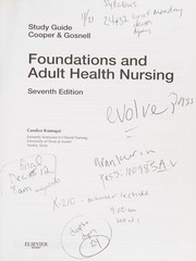 Cover of: Study Guide for Foundations and Adult Health Nursing