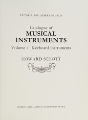 Cover of: Catalogue of musical instruments