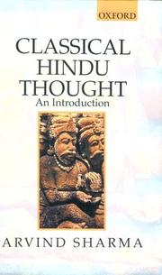 Classical Hindu thought : an introduction