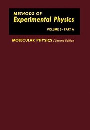 Cover of: Methods of Experimental Physics, Part A (Methods of Experimental Physics)