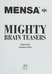 Cover of: Mighty brain teasers