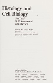Cover of: Histology and Cell Biology: Pretest Self-Assessment and Review (Pretest Series)