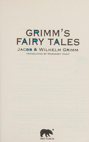 Cover of: Grimm's fairy tales