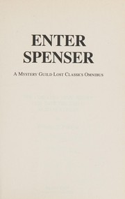 Cover of: Enter Spenser