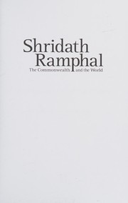 Cover of: Shridath Ramphal