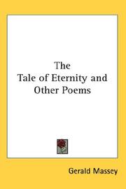 Cover of: The Tale of Eternity and Other Poems