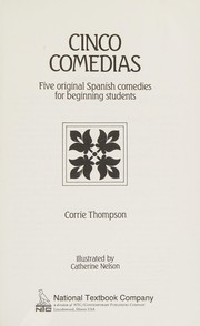 Cinco Comedias by Corrie Thompson