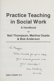 Cover of: Practice teaching in social work: a handbook