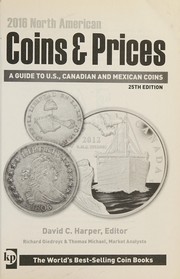 Cover of: 2016 North American coins & prices: a guide to U.S., Canadian and Mexican coins