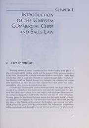 Cover of: Problems and Materials on the Sale and Lease of Goods